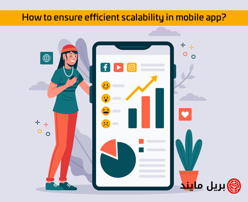 How to ensure efficient scalability in mobile app