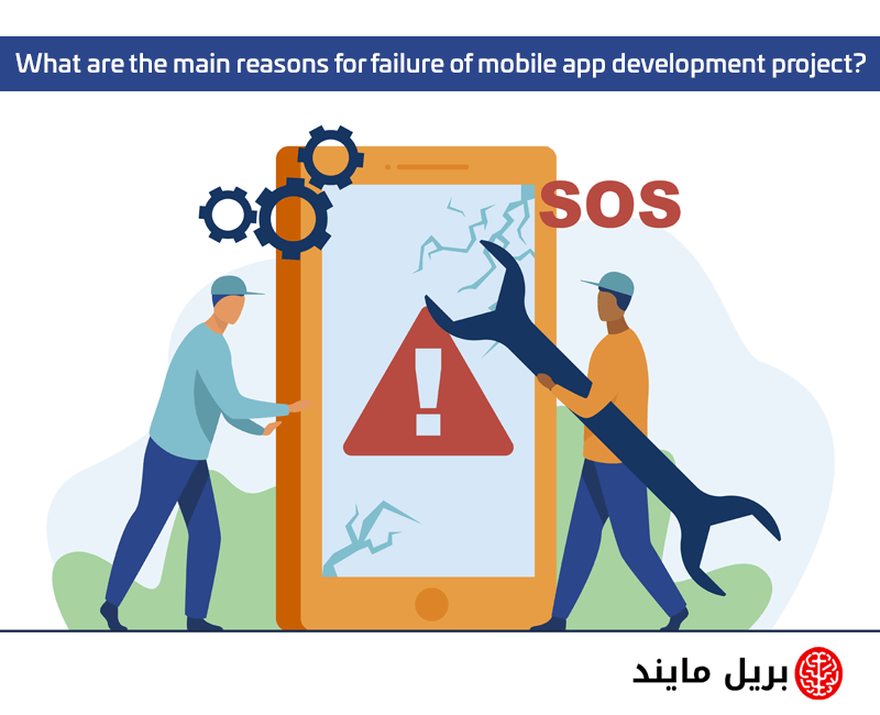 reasons for failure of mobile app development project